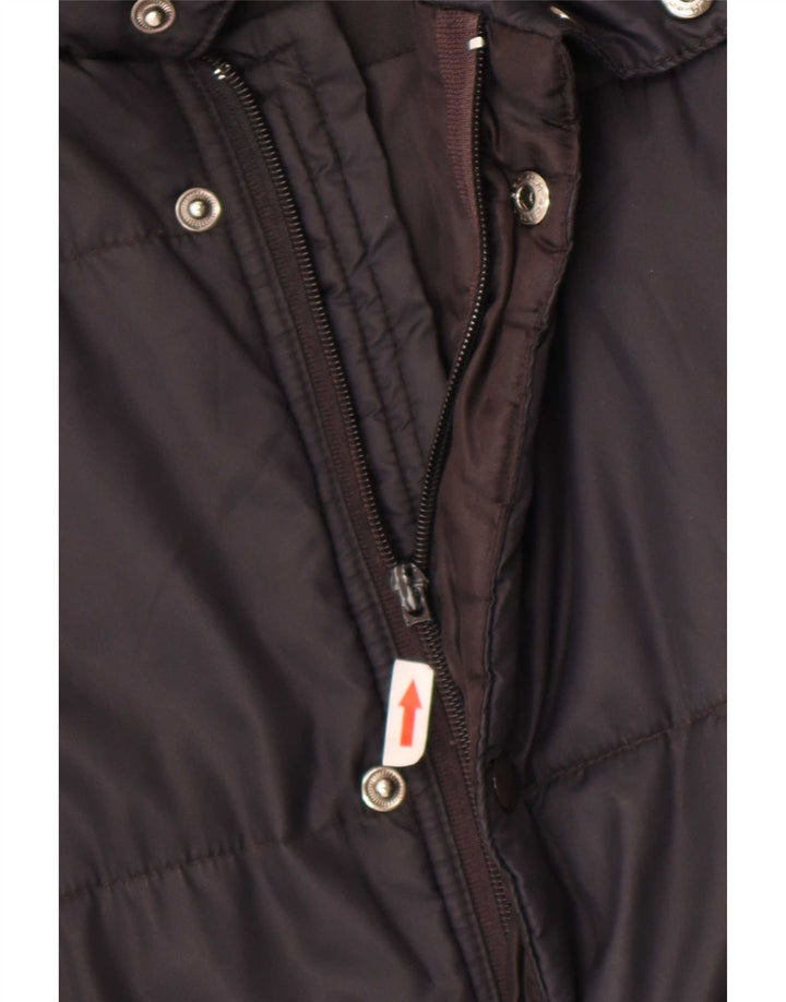 Giacca imbottita da uomo Egon Von Furstenberg UK 40 grande nera