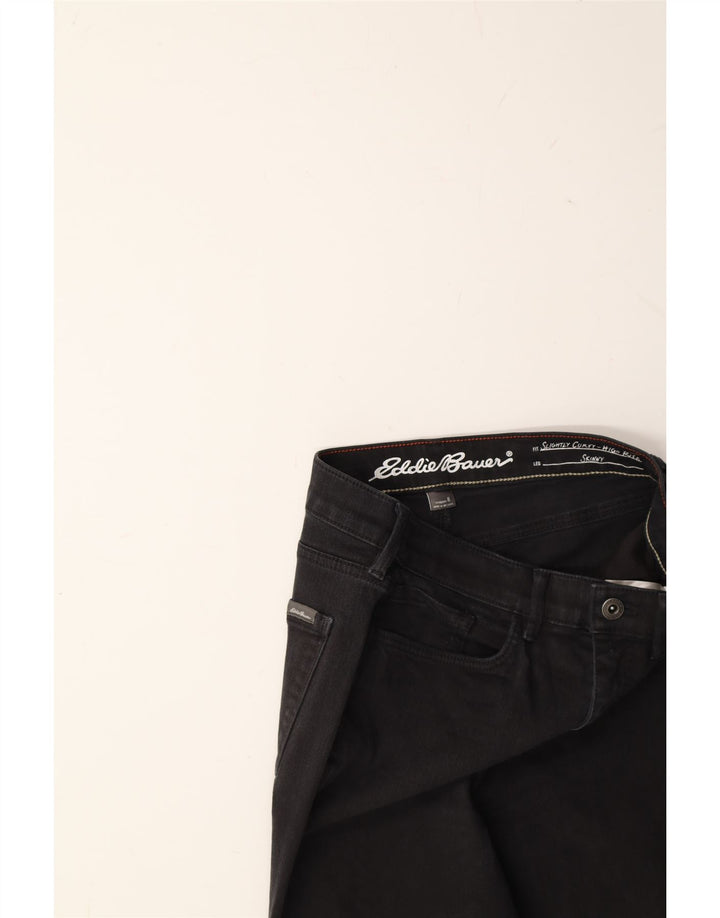 EDDIE BAUER Womens Slightly Curvy Skinny Jeans US 8 Medium W30 L26 Black Vintage Eddie Bauer and Second-Hand Eddie Bauer from Messina Hembry 