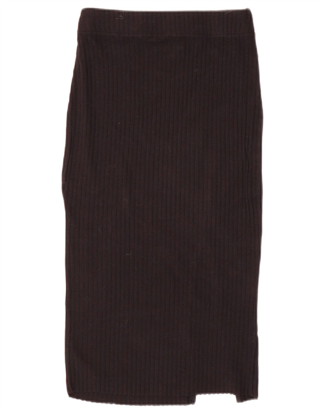 Gonna midi in maglia da donna Zara piccola W26 nera