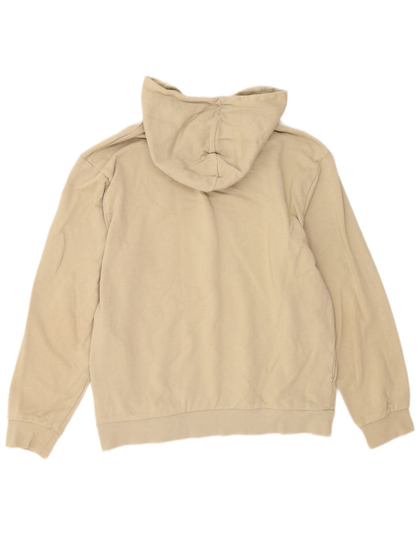 Felpa con cappuccio da uomo Puma in cotone beige medio