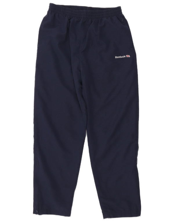 Pantaloni da tuta da uomo Reebok UK 14 Large Blu Navy Poliestere