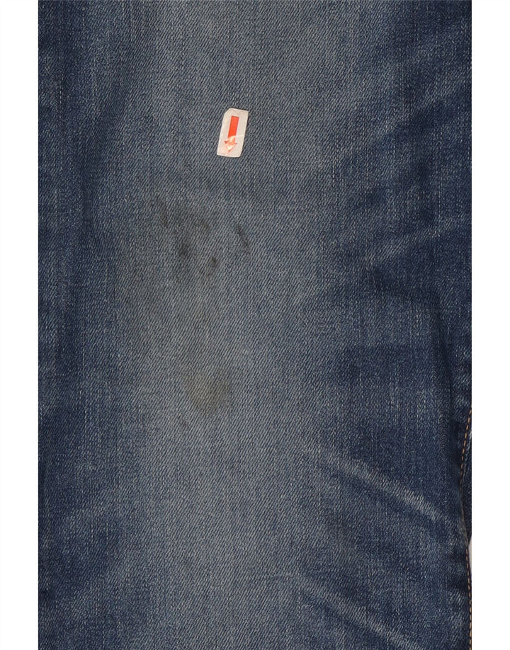 Levi's Uomo 508 Regular Tapered Jeans W33 L32 Cotone Blu