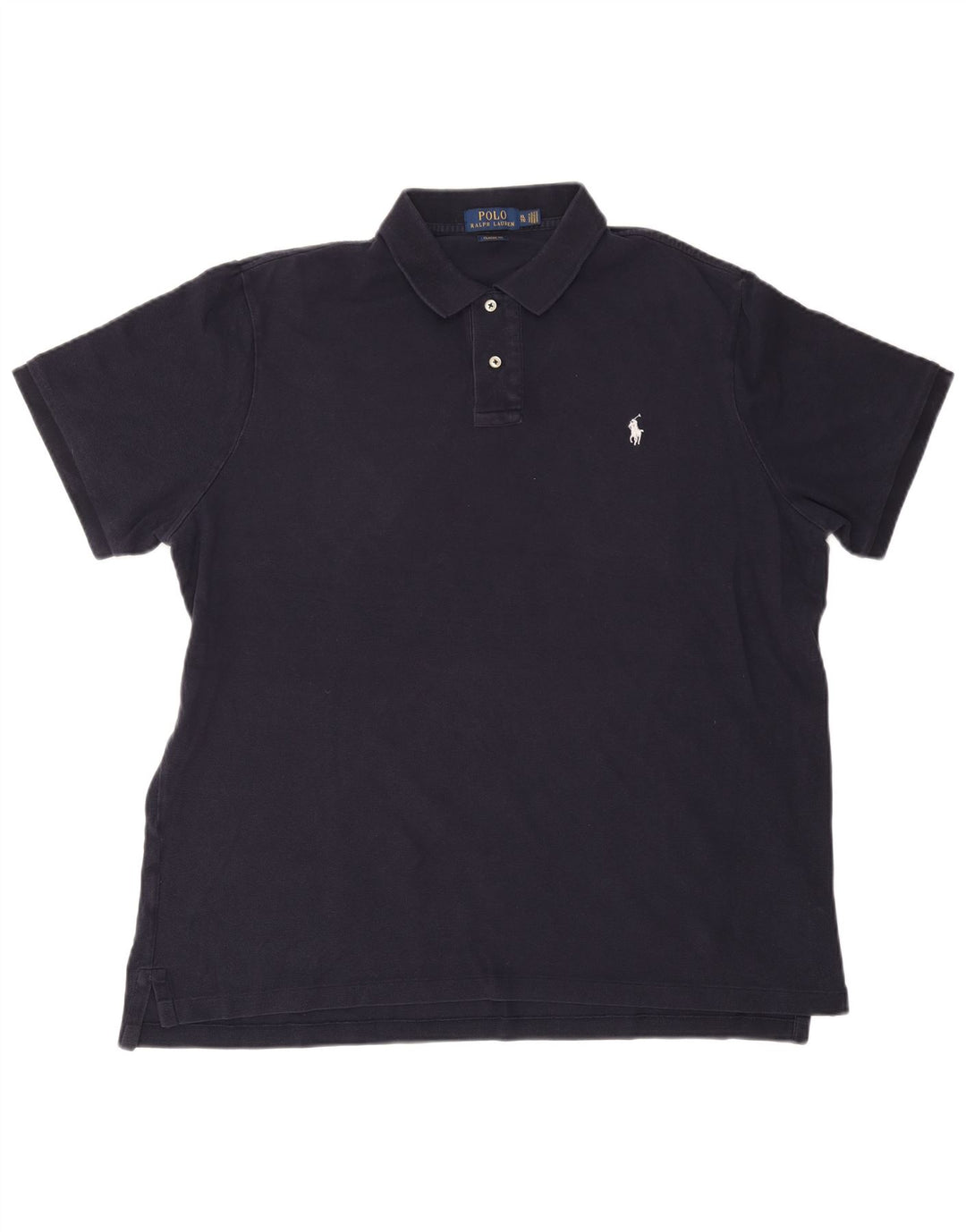 POLO RALPH LAUREN Polo da uomo vestibilità classica XL in cotone blu navy