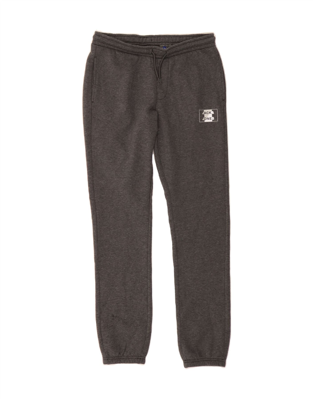 JACK & JONES Boys Tracksuit Trousers Joggers 15-16 Years Grey Polyester Vintage Jack & Jones and Second-Hand Jack & Jones from Messina Hembry 