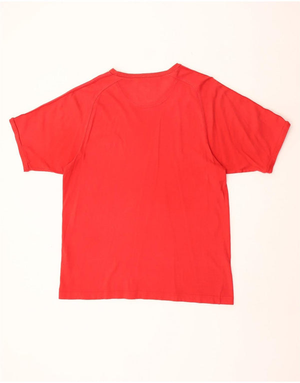 T-shirt da uomo Champion Top 2XL in cotone rosso