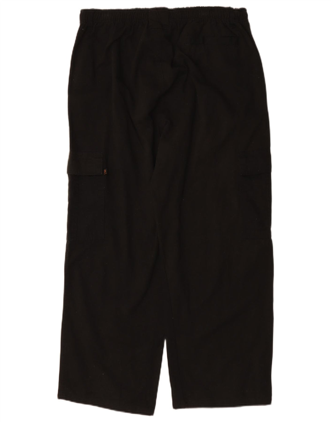 Pantaloni cargo da donna a gamba larga Farah grandi W34 L27 neri