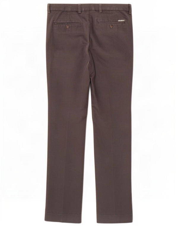 Pantaloni chino dritti da uomo Eddie Bauer W33 L36 Cotone grigio