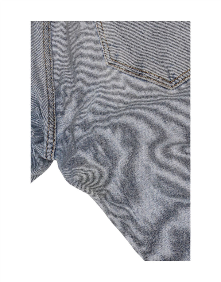 Jeans slim invecchiati da donna Zara EU 38 piccoli W28 L28 blu