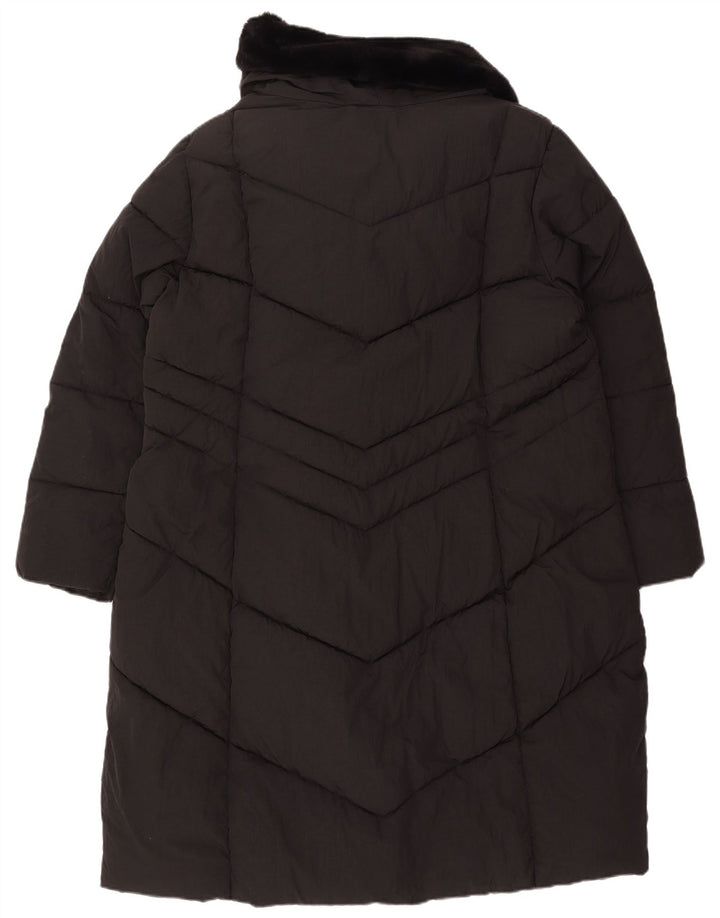 Cappotto imbottito da donna MONSOON UK 18 XL Nylon nero