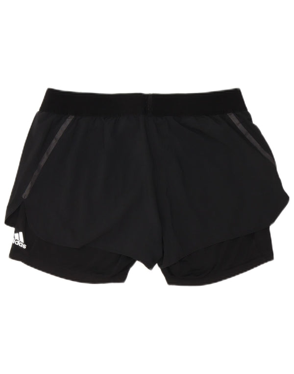 Pantaloncini sportivi Adidas da donna UK 14 grandi neri