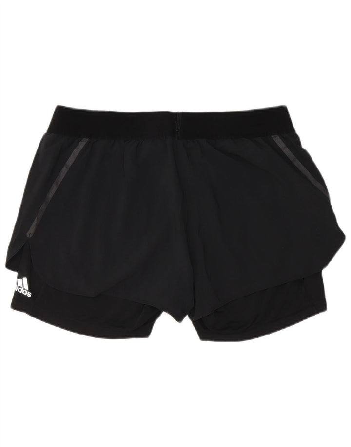 Pantaloncini sportivi Adidas da donna UK 14 grandi neri