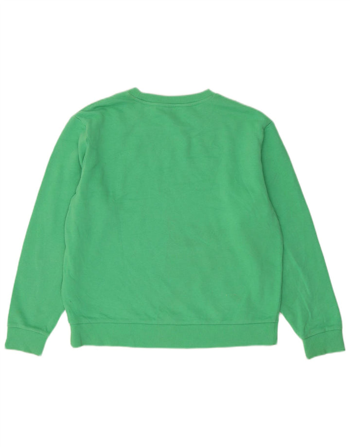 Felpa oversize da donna Marks & Spencer UK 10 piccola in cotone verde