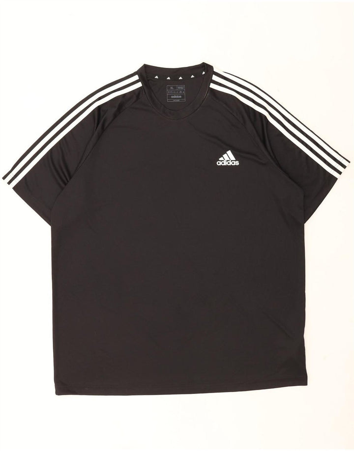 T-shirt Adidas Aeroready Regular Fit da uomo XL in poliestere nero