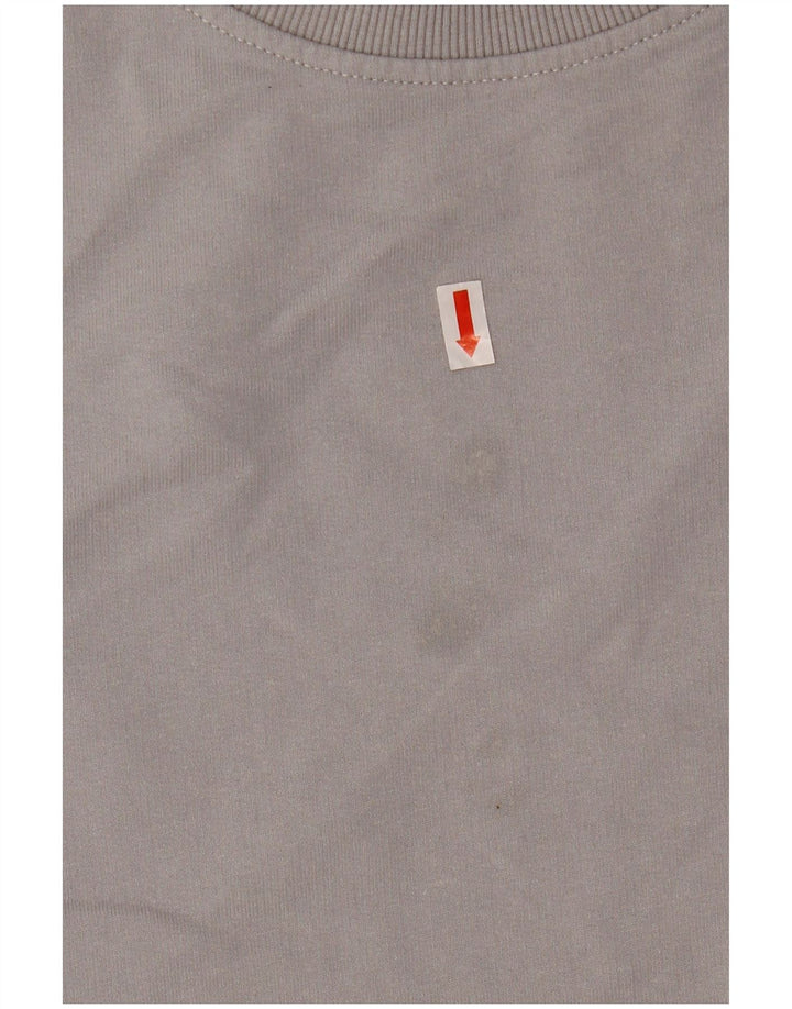 Felpa da uomo HUMMEL maglione 2XL cotone grigio