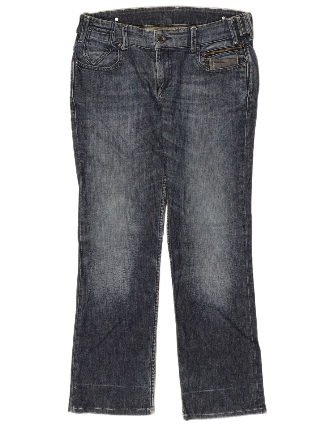 Jeans dritti da donna Levi's W32 L30 cotone blu
