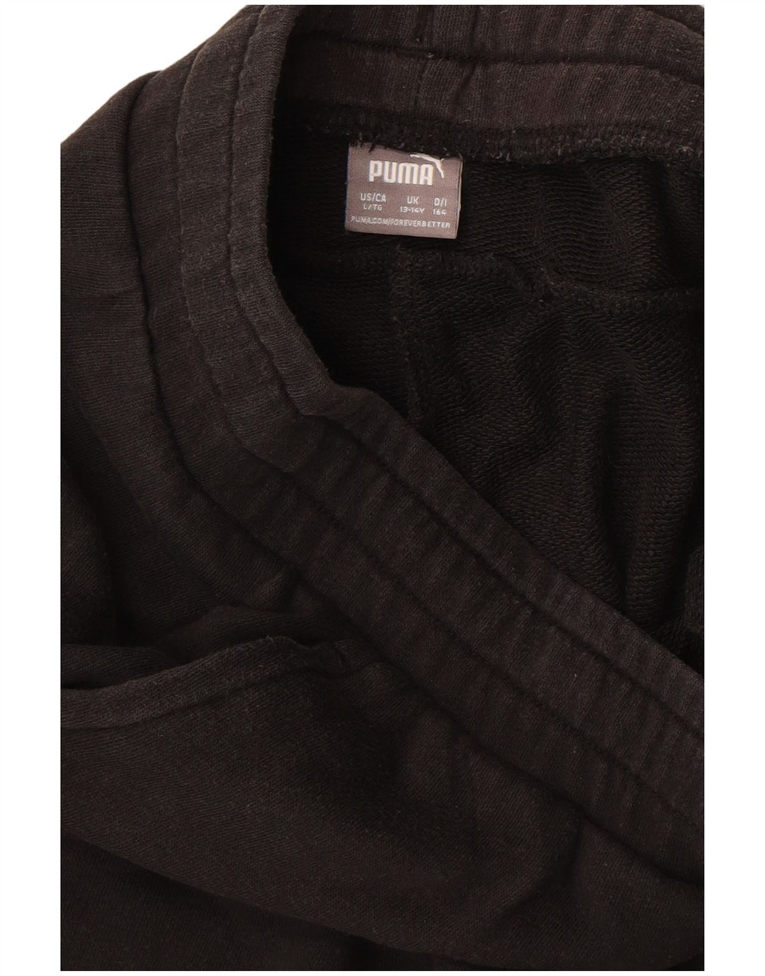 Pantaloni da tuta da ragazzo Puma Joggers 13-14 anni Neri