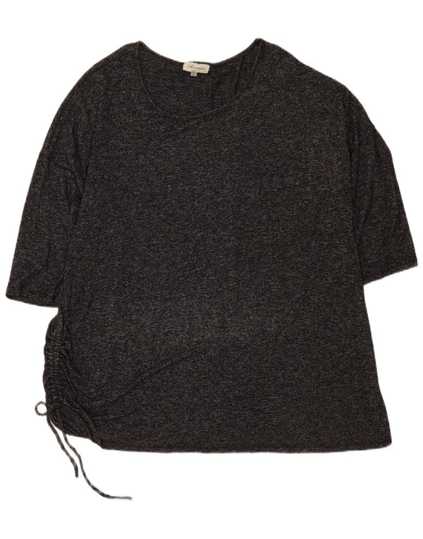 Abito a trapezio con maniche a 3/4 Autograph da donna Marks & Spencer UK 20 2XL Grigio