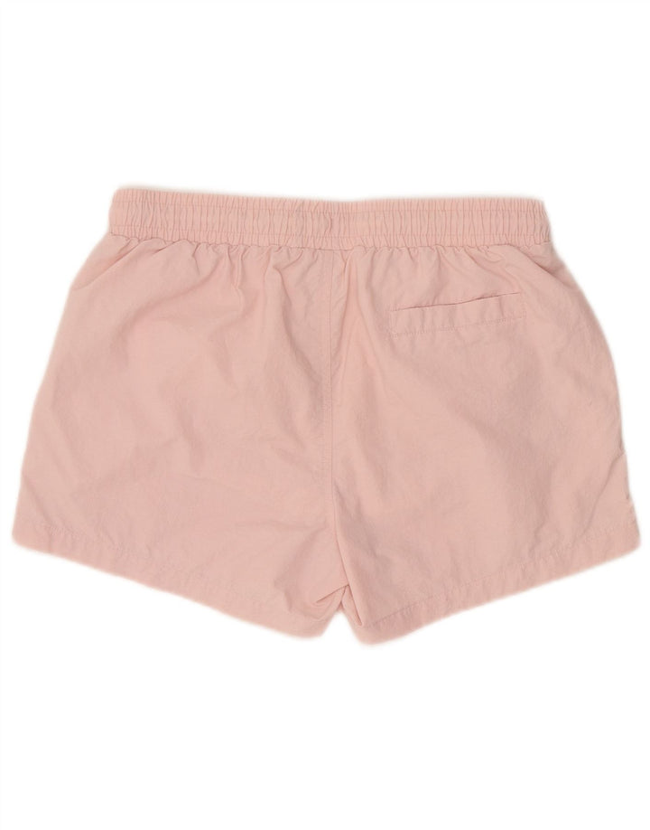 Pantaloncini da bagno da uomo Fila in nylon rosa medio