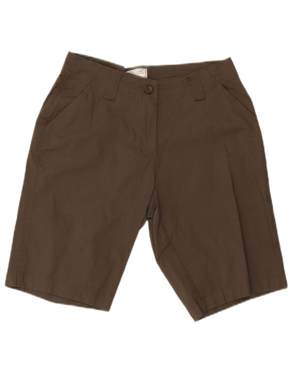 Pantaloncini chino da donna Mountain Warehouse UK 10 piccoli W30 cotone kaki