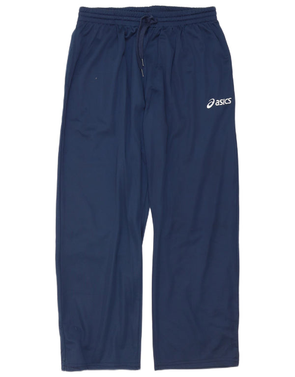 Pantaloni da tuta ASICS da uomo 2XL poliestere blu navy