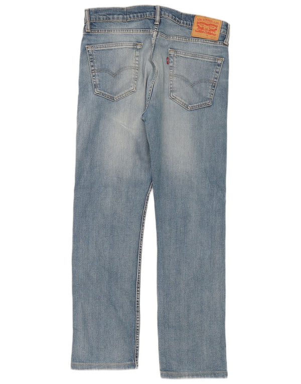 Levi's Uomo 513 Jeans dritti slim W34 L30 Blu