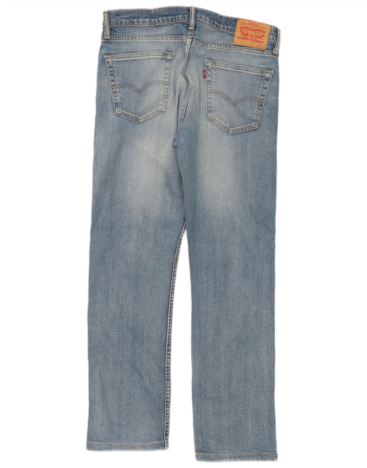 Levi's Uomo 513 Jeans dritti slim W34 L30 Blu