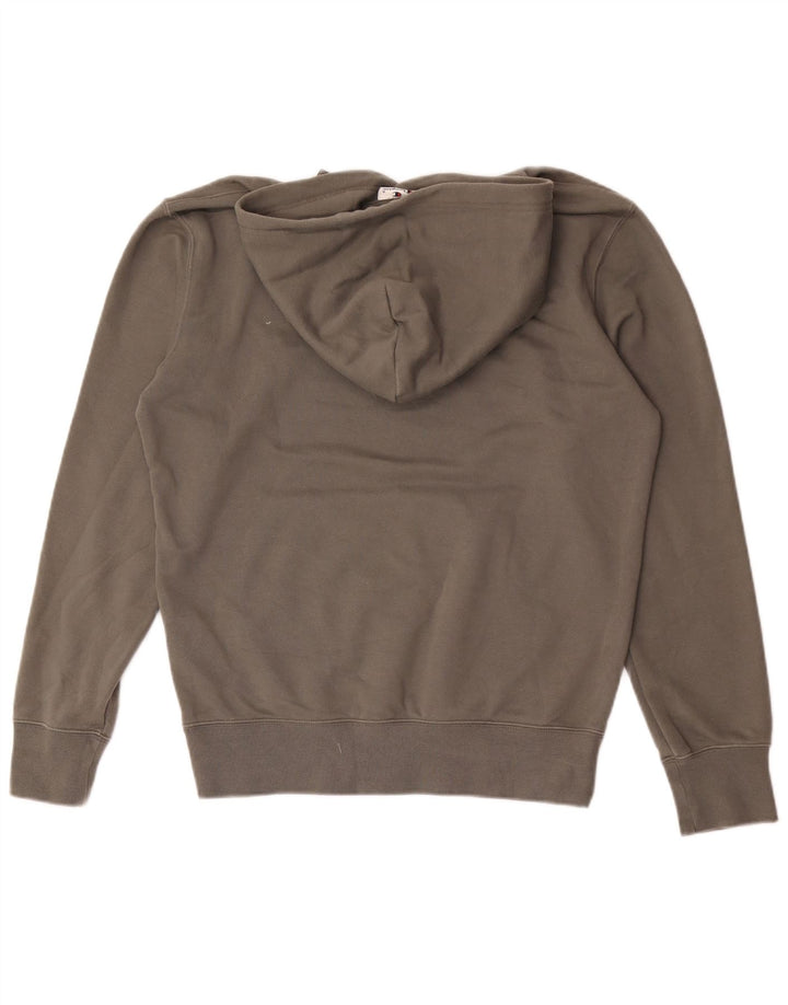 Maglione con cappuccio grafico da uomo CHAMPION in cotone kaki medio