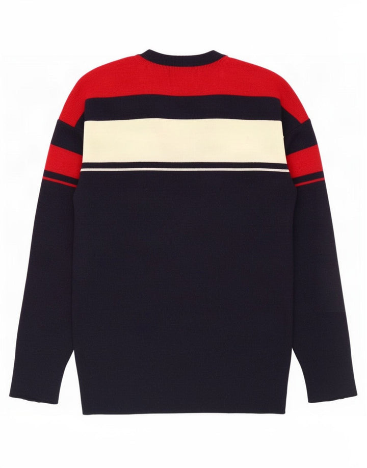 Maglione da uomo con scollo a V Silvy IT 50 Colore blu navy medio