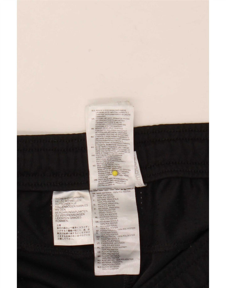 Pantaloni da tuta Adidas Climacool da uomo piccoli in poliestere nero