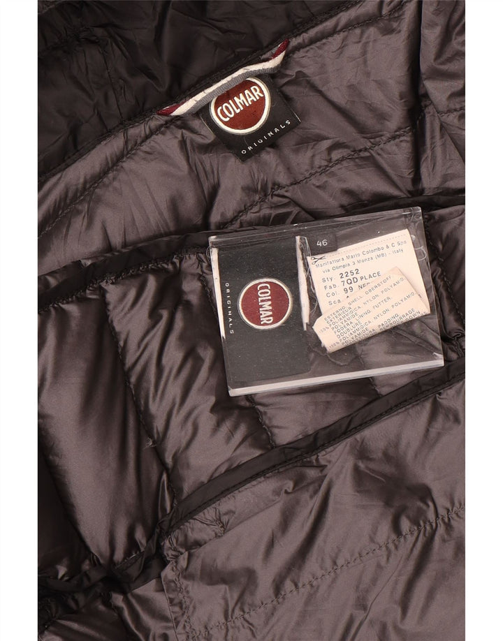 Piumino Colmar Donna con cappuccio IT 46 Large Nero Poliammide