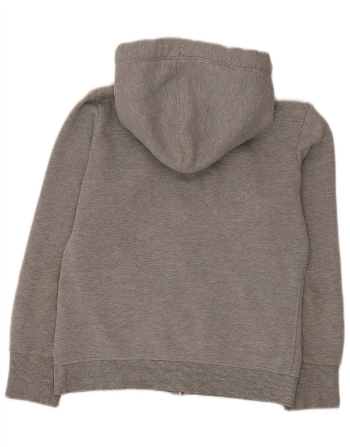 Maglione con cappuccio e zip da donna Superdry UK 12 Cotone grigio medio