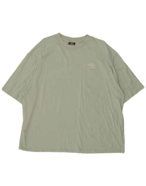 T-shirt da uomo Umbro Top 2XL cotone verde