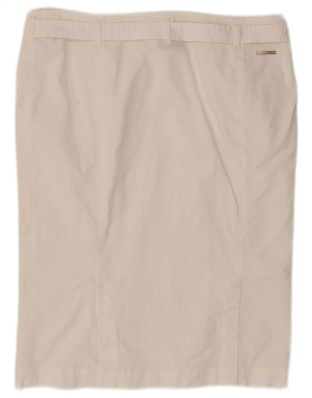 Gonna Dritta Donna TRUSSARDI IT 46 Large W34 Bianca