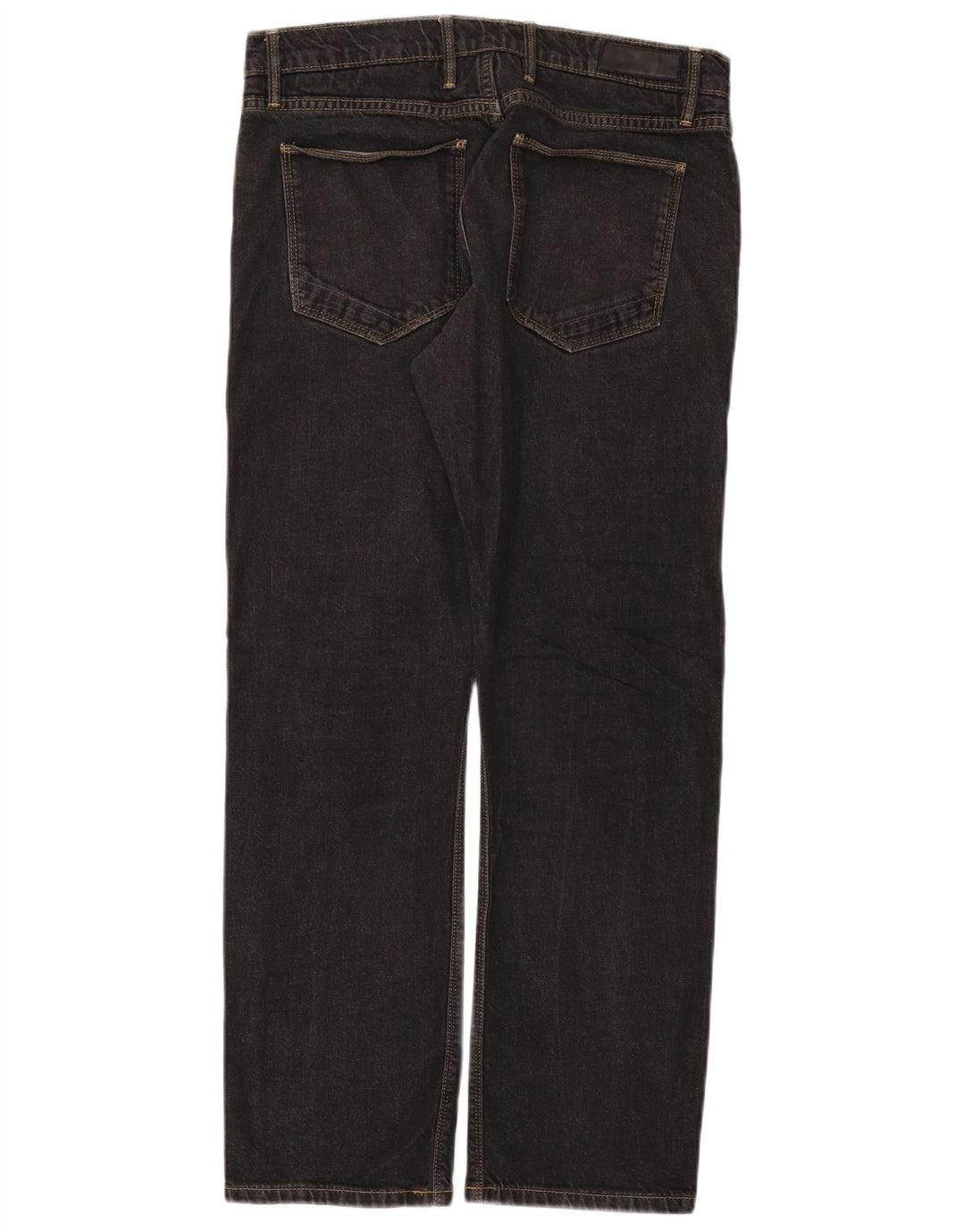 Jeans slim autografati da uomo Marks & Spencer W34 L31 cotone nero