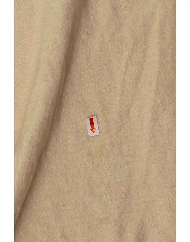 PIERRE CARDIN Maglione da donna con scollo a barca UK 12 Beige medio