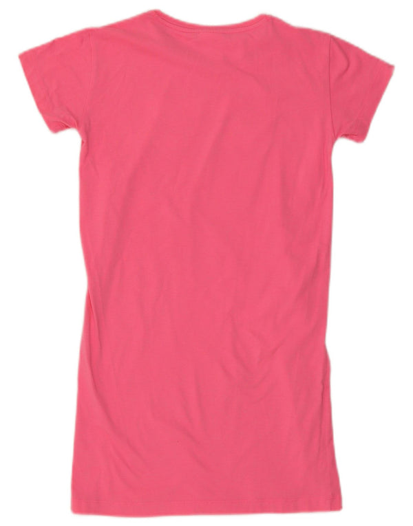 Abito T-shirt grafica per ragazze Champion 9-10 anni Rosa medio