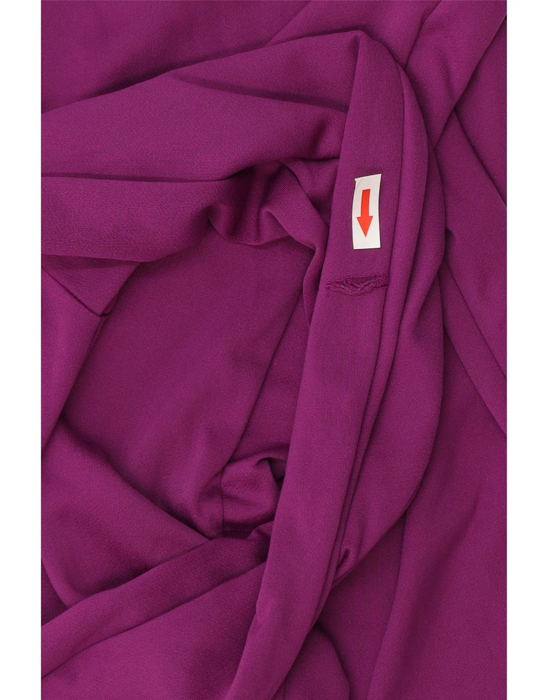 Maglia da tuta pullover con zip e collo Nike Dri Fit da donna UK 10 piccola viola