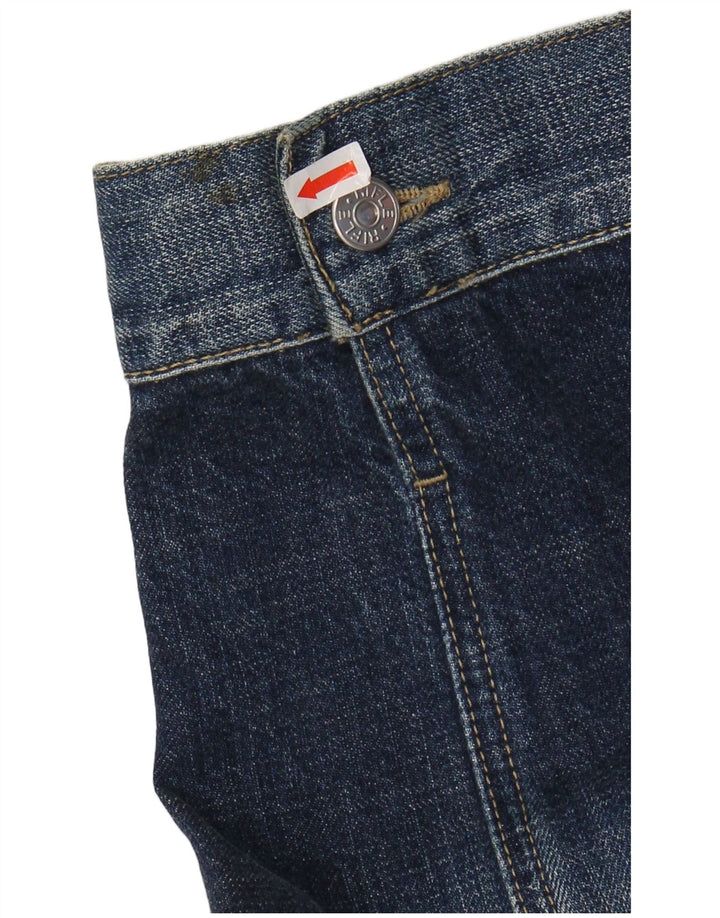 Giacca di jeans da donna RIFLE UK 16 grande cotone blu