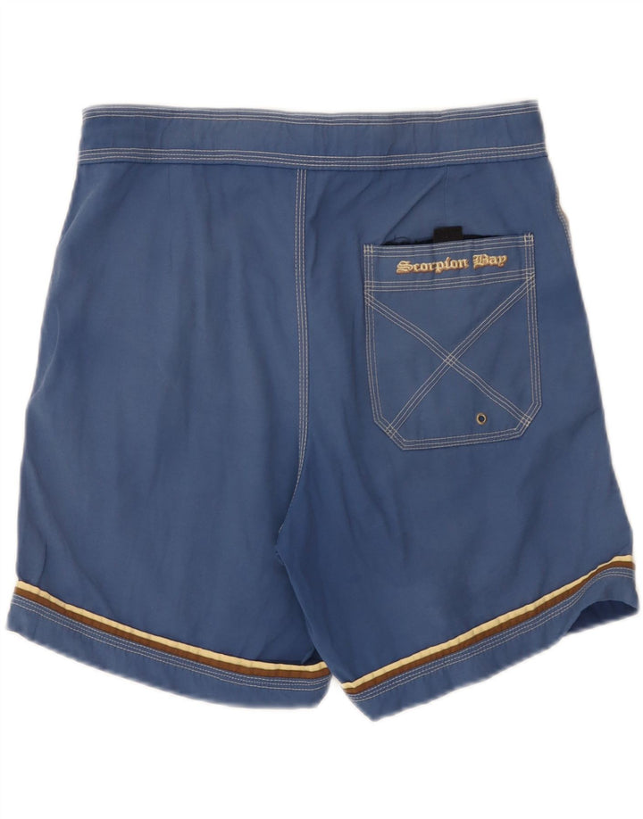 Pantaloncini da bagno da uomo Scorpion Bay Blu medio in cotone