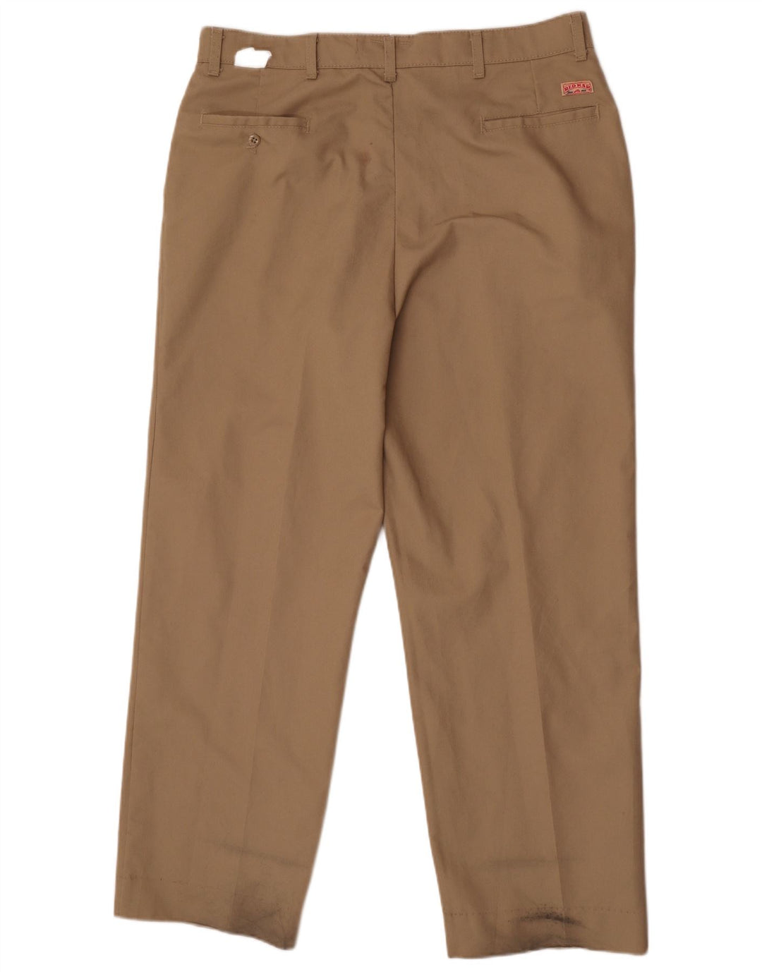 Pantaloni chino dritti da uomo Red Kap W38 L30 poliestere beige