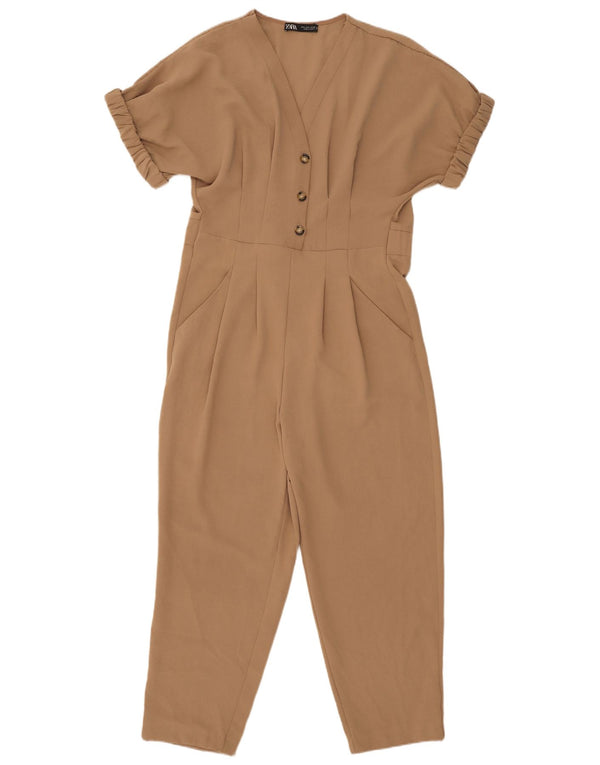 Tuta Zara da donna UK 10 piccola beige