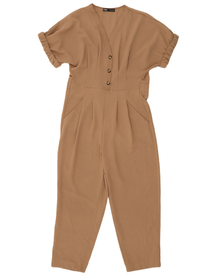 Tuta Zara da donna UK 10 piccola beige