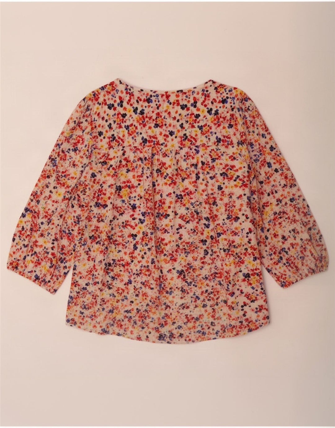 Top camicetta con maniche a 3/4 da donna Marks & Spencer UK 18 XL multicolore