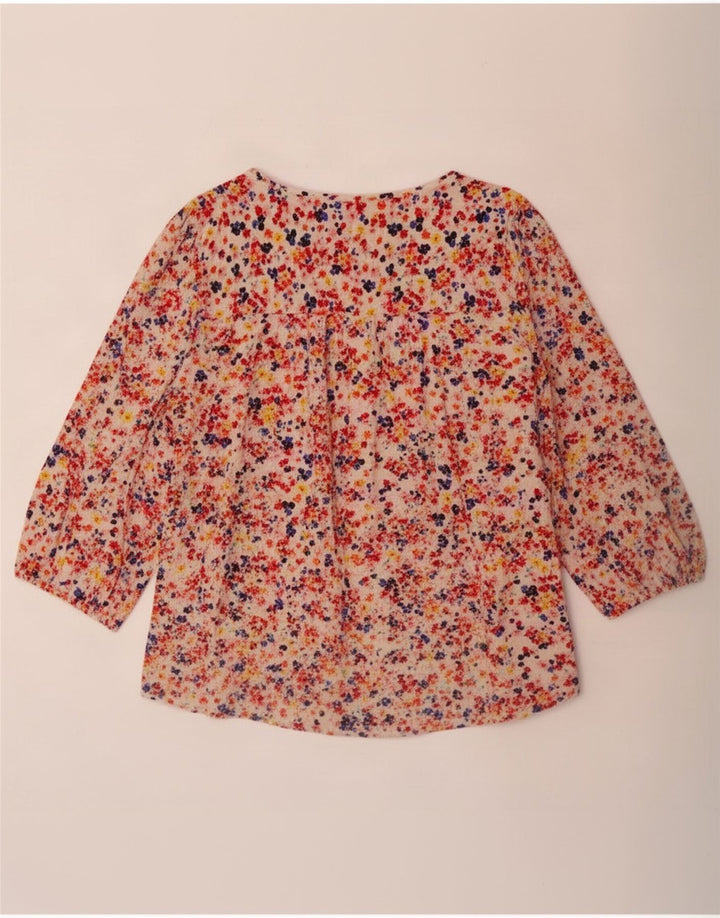 Top camicetta con maniche a 3/4 da donna Marks & Spencer UK 18 XL multicolore