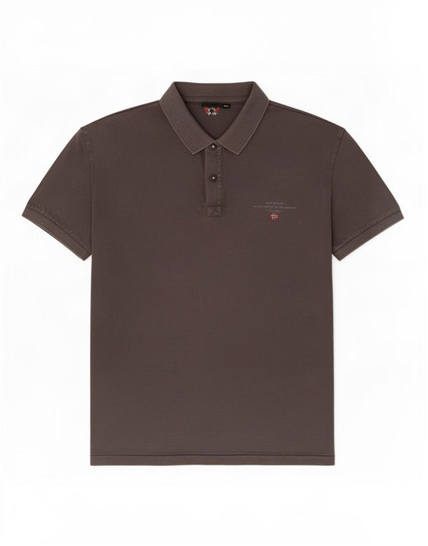 Polo da uomo Napapijri 2XL Grigia