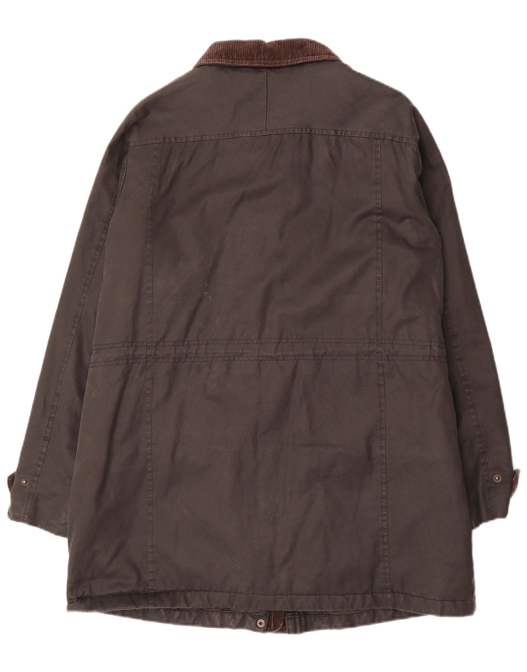 Soprabito da donna in cotone cerato Fat Face UK 12 medio nero