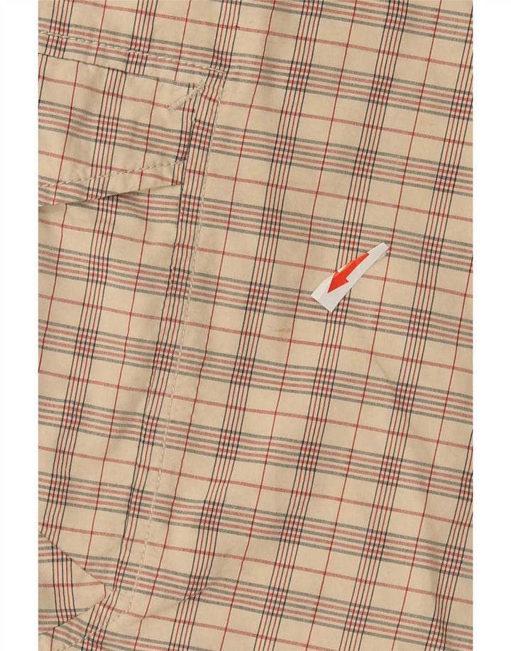 Pantaloncini cargo da uomo Invicta IT 52 XL W36 Cotone a quadri beige