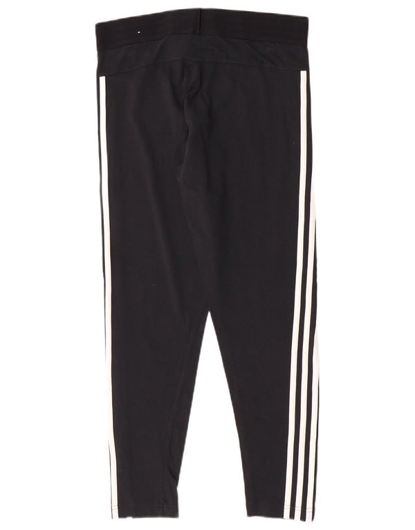 Leggings Adidas da donna UK 14 grande cotone nero