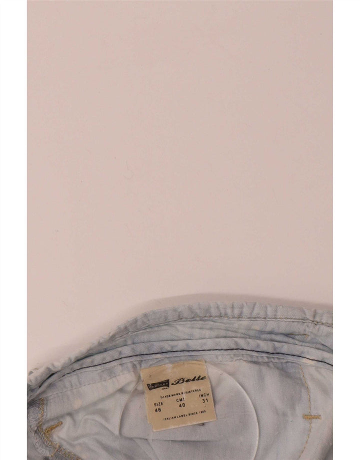 Pantaloncini di jeans Belle da donna Carrera medi W31 cotone blu