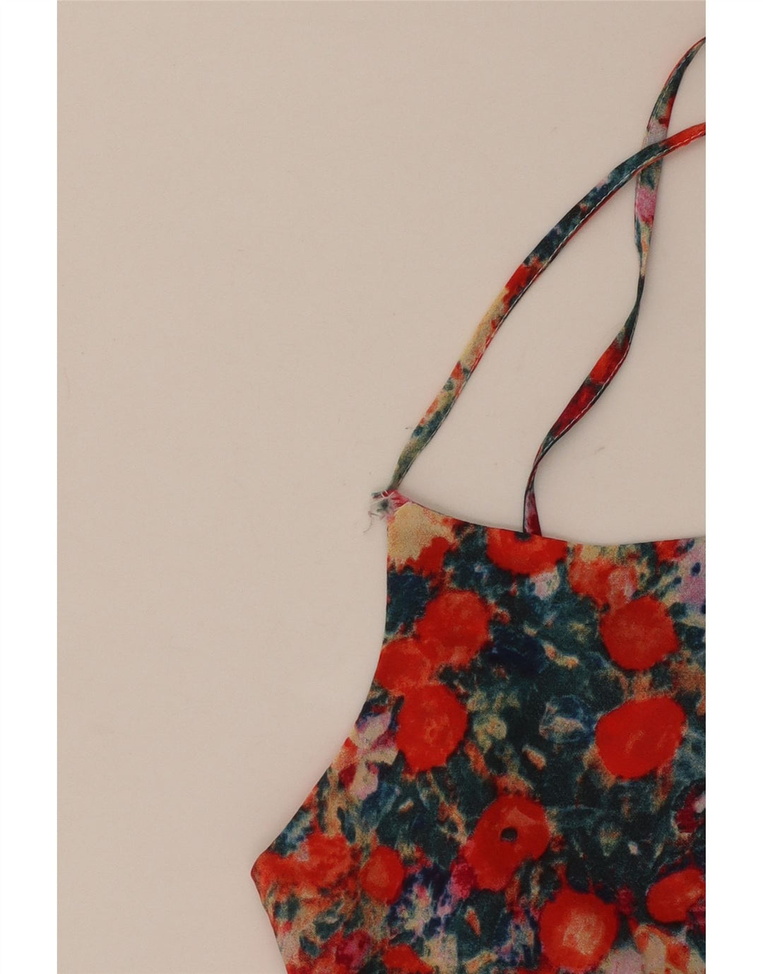 Canottiera da donna Oasis UK 10 piccola in poliestere floreale multicolore